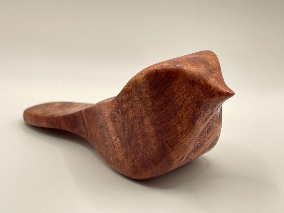 Thumbnail: Old Growth Lace Redwood Burl Comfort Bird (Full-Size)