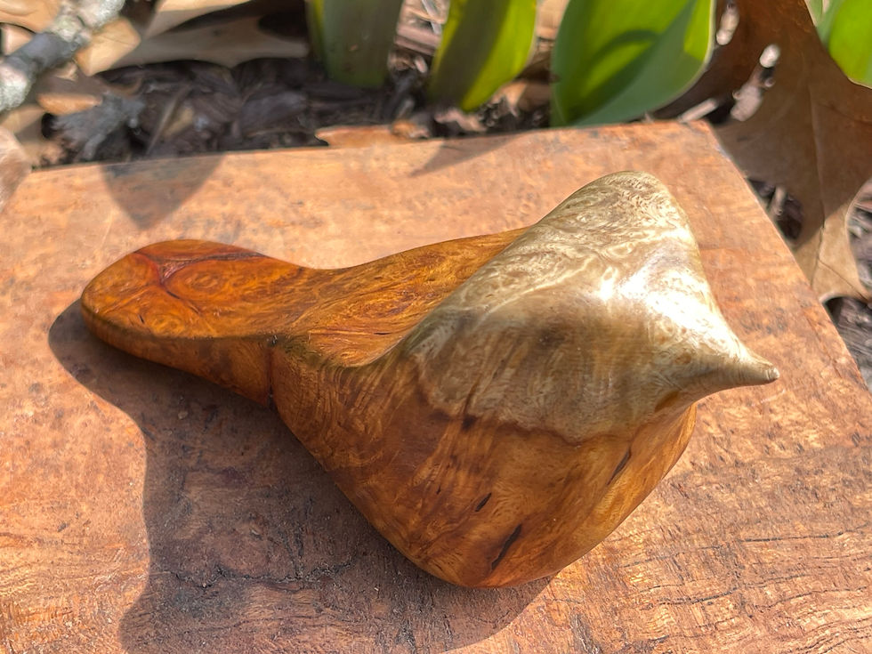 Thumbnail: Amboyna Burl Comfort Bird (Full-Size)