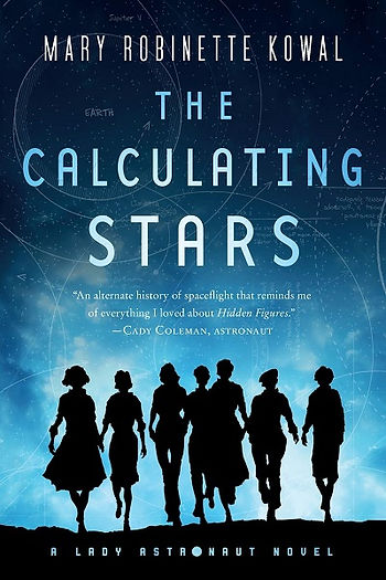 Cover of The Calculating Stars, by Mary Robinette Kowal.
