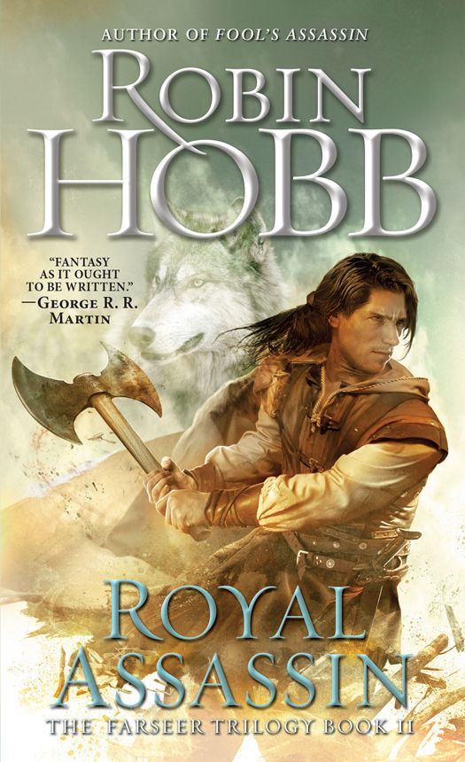 Cover of Royal Assassin, by Robin Hobb.