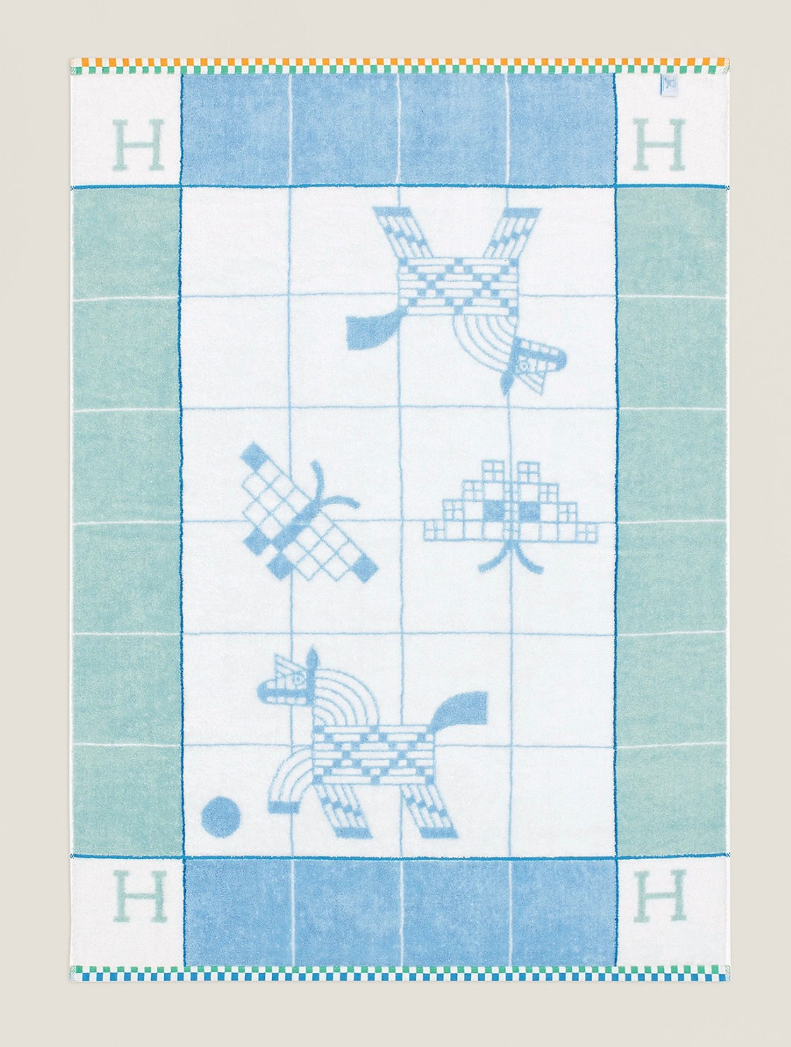 Animaux Nattes bath towel