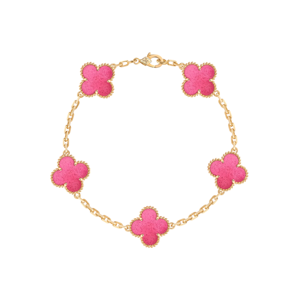 Van Cleef & Arpels Vintage Alhambra bracelet, 5 motifs