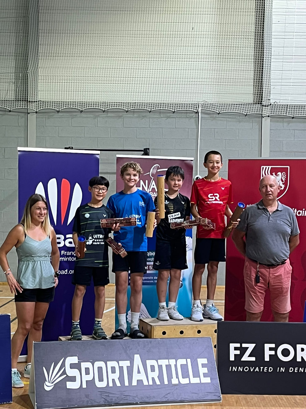 Ete chaud jeune ! Stage et médaille Int