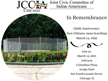 In Remembrance: 130th Anniversary New Orleans mass lynching March 14, 1891