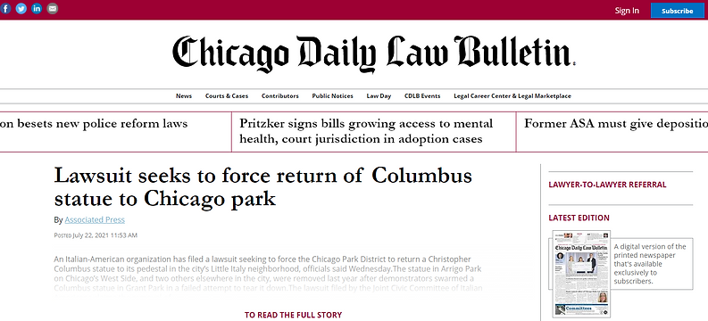 Chicago Daily Law Bulletin July 22 2021