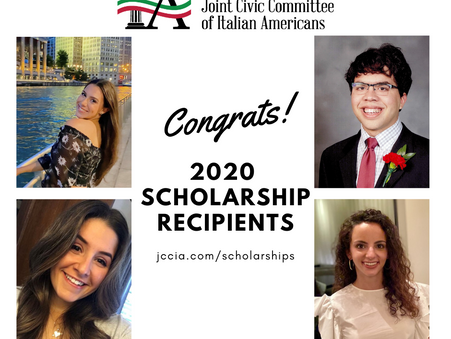 Congratulations JCCIA 2020 Scholarship Recipients!