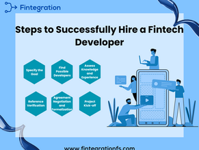 Steps to Successfully Hire a Fintech Developer