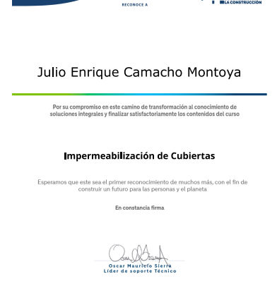 Impermeabilización de Cubiertas - HOLCIM Enero 30 de 2025