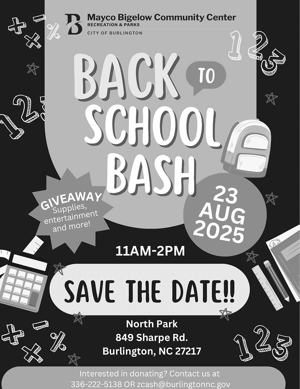 Back to School Bash @ North Park