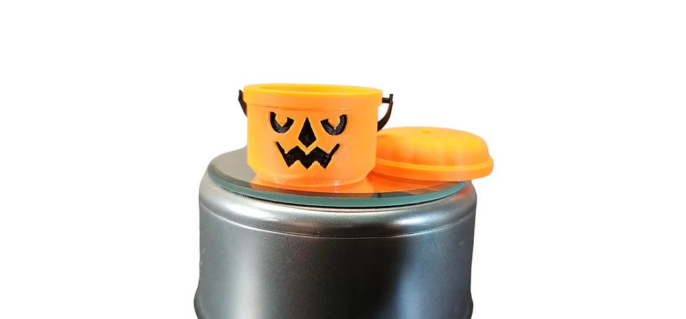 Thumbnail: 3D Printed Mini McDonald's Halloween Buckets: Witch, Ghost, Goblin, Pumpkin & Bo