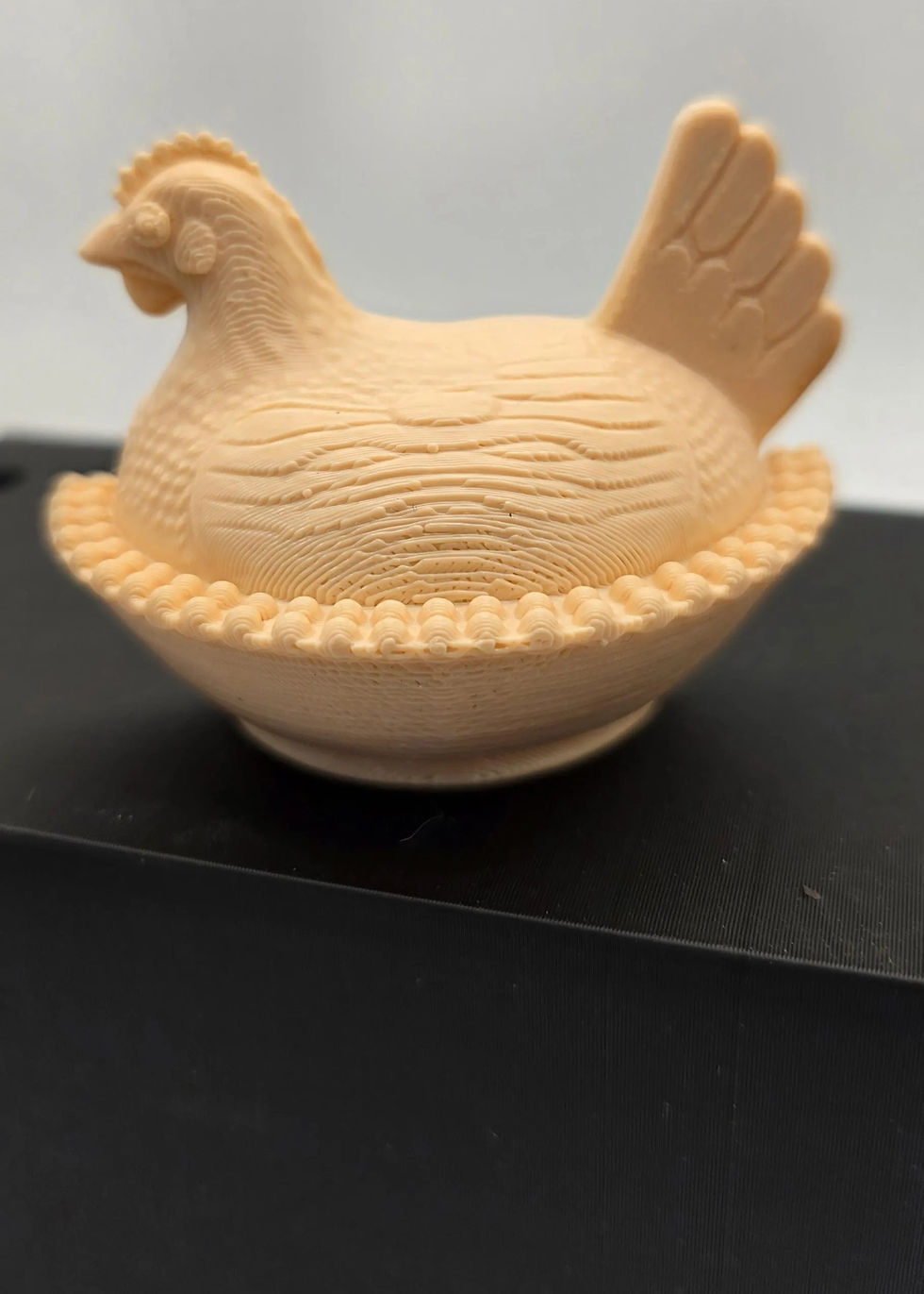 Thumbnail: 3D Printed Nest Hen Magnet | Farmhouse Kitchen Decor