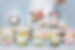 candy in jars