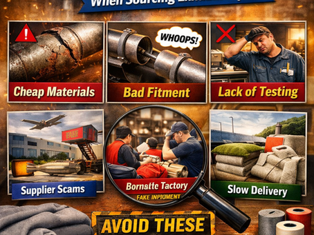 5 Costly Mistakes to Avoid When Sourcing Exhaust Pipes