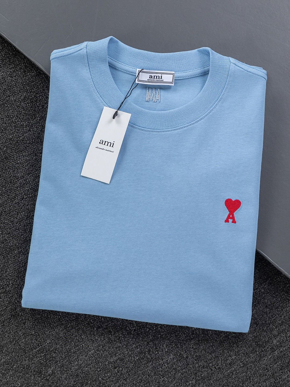 Miniatura: Camiseta Ami Paris Heart Logo Premium Unisex