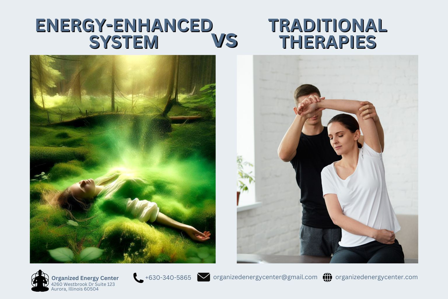 Enhanced System Energy Enhanced System vs. Traditional Therapies
