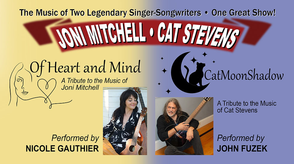 Joni Mitchell & Cat Stevens Tribute