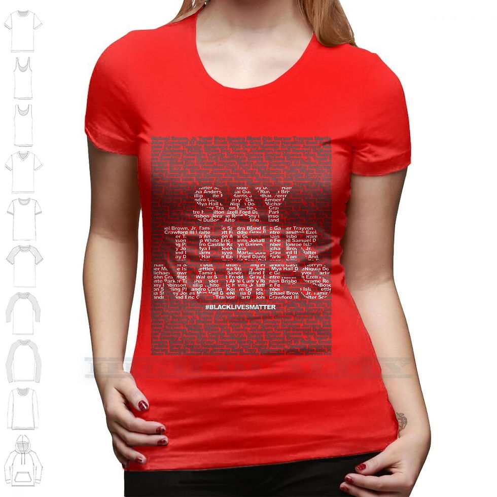Thumbnail: Say Their Names : Black Lives Matter T-Shirt