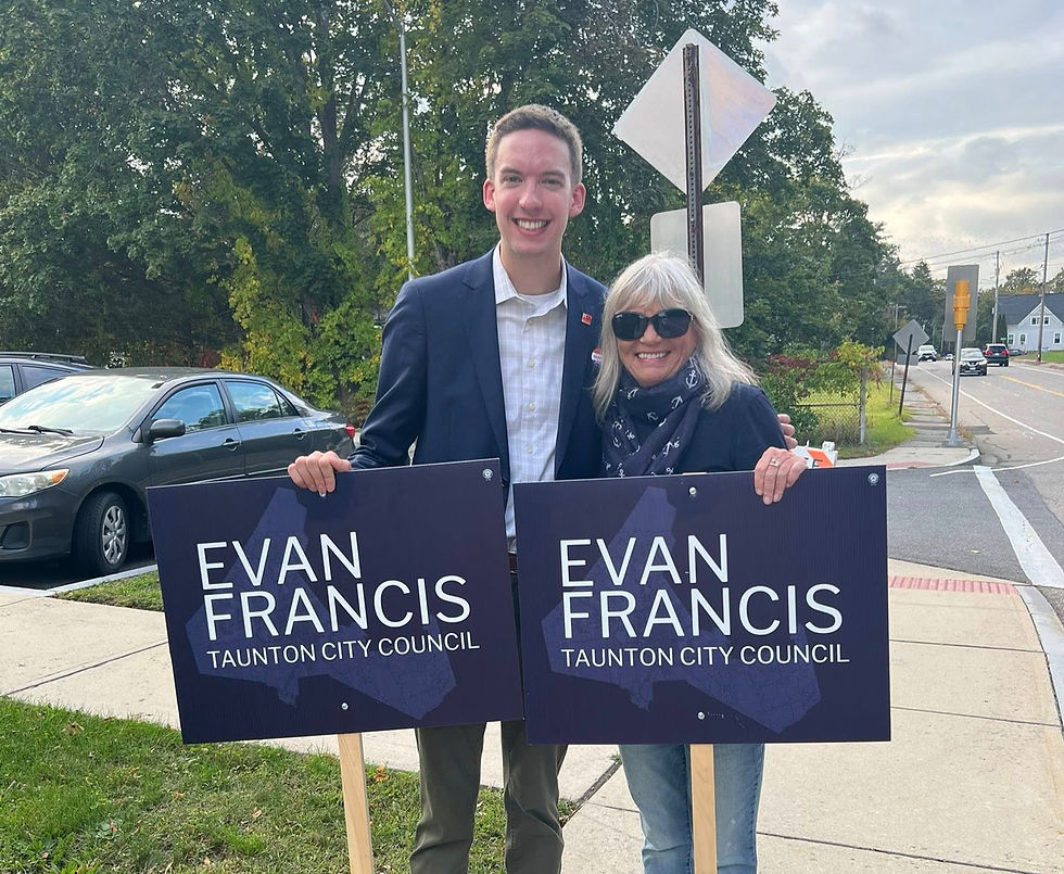 Sign Holding on Election Day