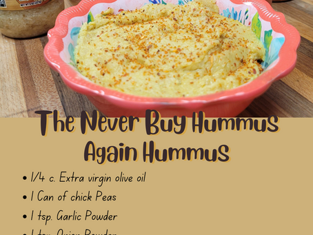 Stop Buying Hummus