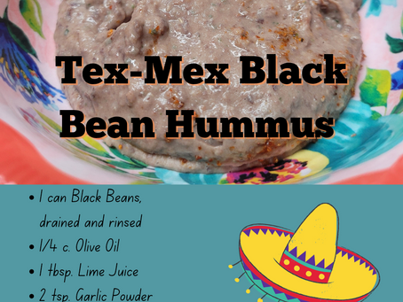 Tex-Mex Black Bean Hummus