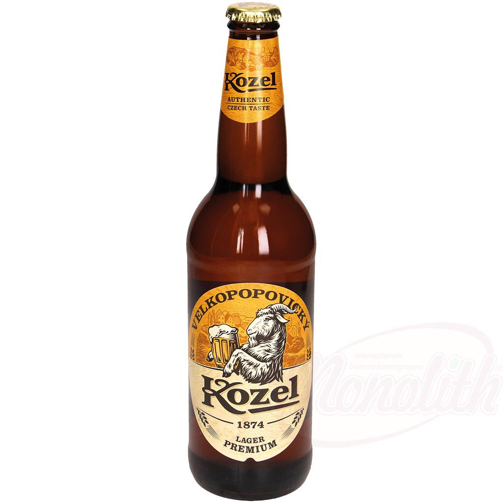 Пиво "Kozel Premium Lager" светлое, 4,6% алк.