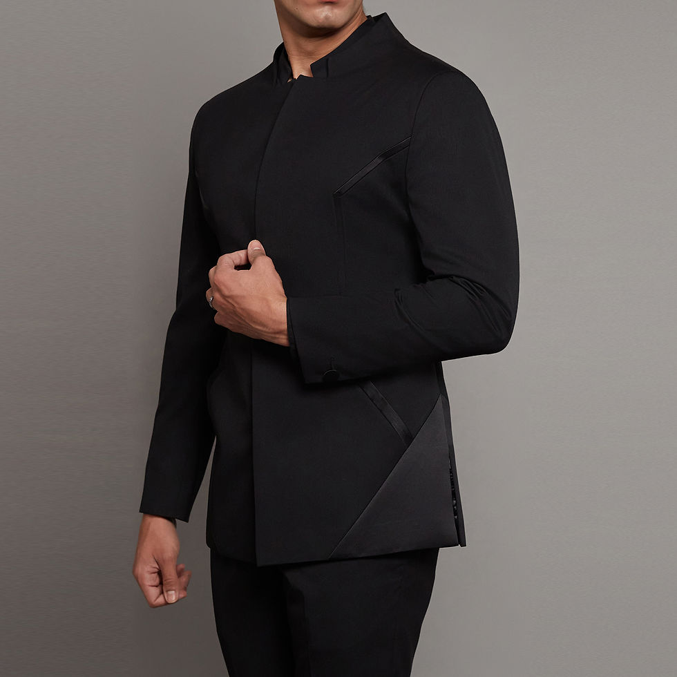 Thumbnail: Bandhgala_RJ233_Black