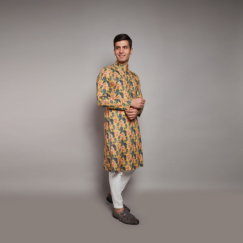 Thumbnail: Kurta_Set_RS278_Yellow