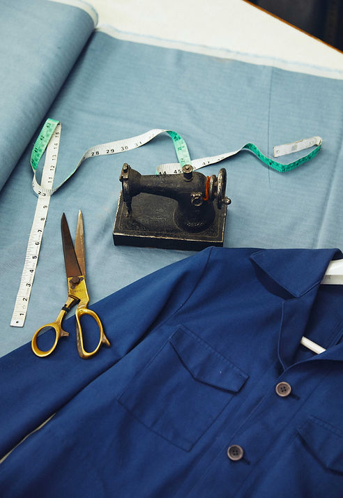 process behind the making of garments at Raisson D'être by Govinda Mehta
