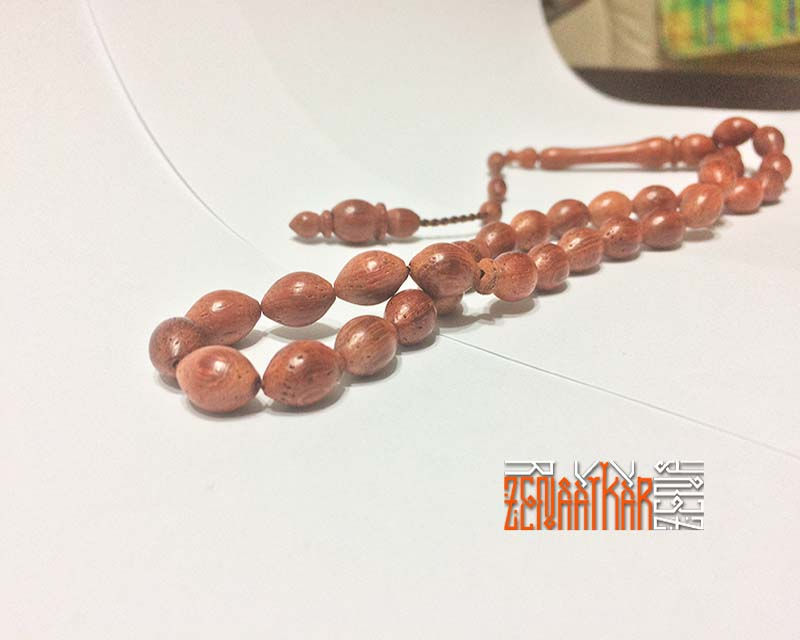 Küçük resim: 6x8mm Kan Ağacı Tesbih