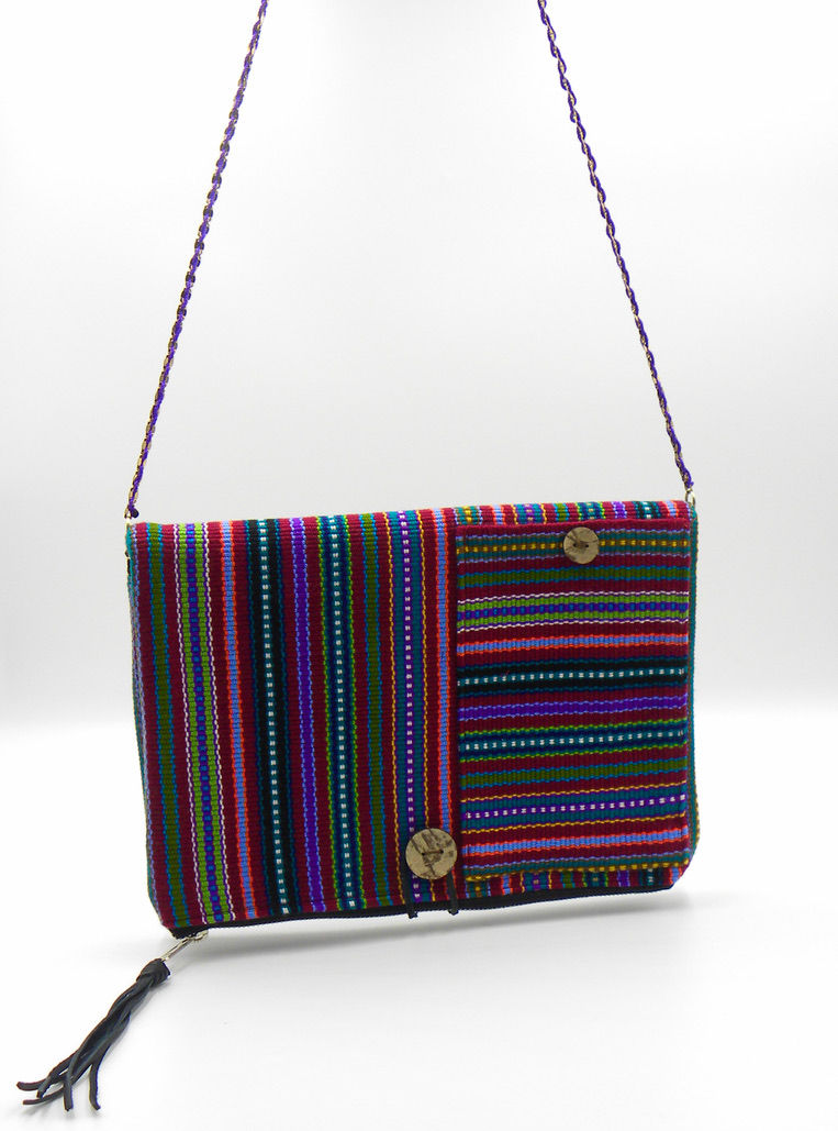 縮圖：pepem (Butterfly) Clutch, Delightful Array with Burgandy