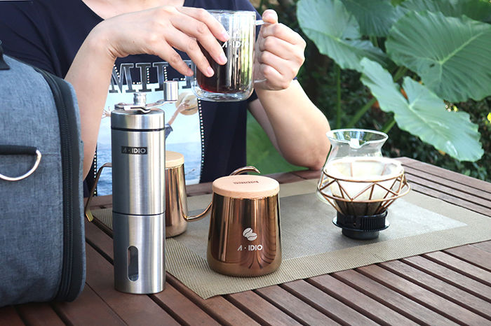 Thumbnail: A-IDIO Pour Over Coffee Travel Set (Luxlury Version) – The Ultimate On-the-Go Co