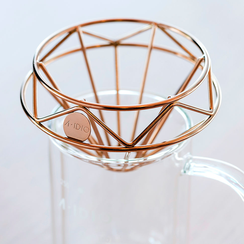 Thumbnail: Diamond Coffee Dripper (Titanium plated)