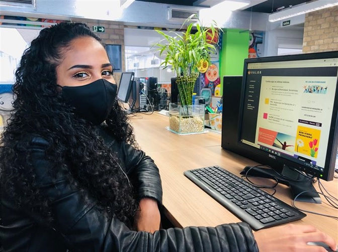 Aeleen Morillo, venezuelana contratada pela Intervalor. Crédito: Arquivo/Intervalor