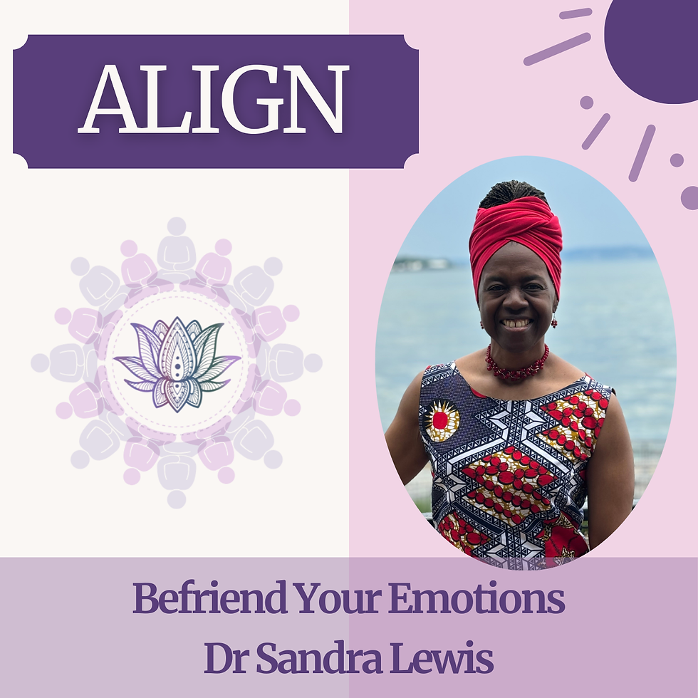 Sandra - Befriend your Emotions
