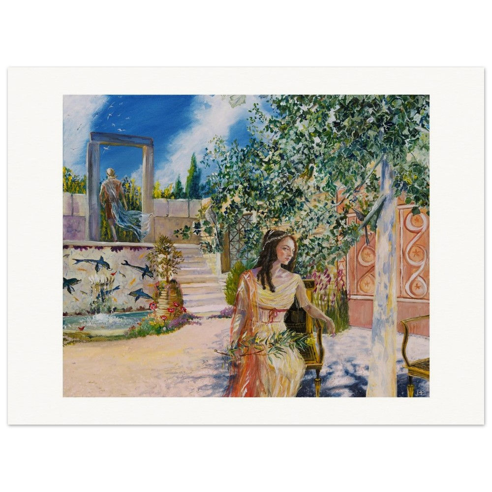 "Aldarion and Erendis" Tolkien Art Print