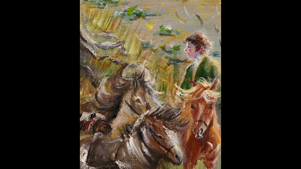 Thumbnail: "Hop along, my little friends, up the Withywindle!" Tolkien Art Print
