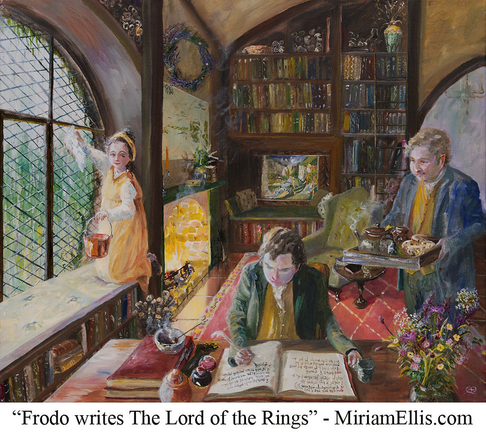 Frodo's Authorship: A Work of Effort and Hope