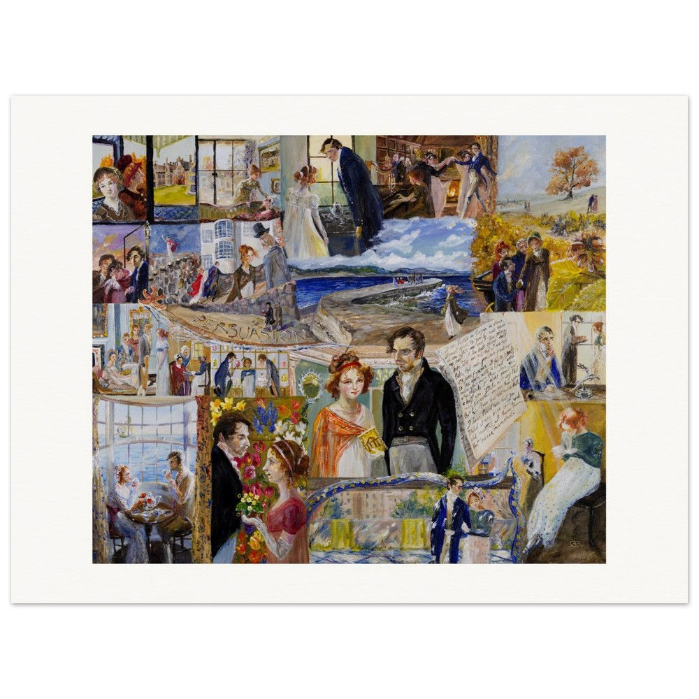 "Persuasion" Jane Austen Art Print