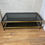 Thumbnail: Mid-Century Modern Black & Gold Glass Coffee Table