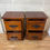 Thumbnail: Pair of Rustic Beside Cabinets