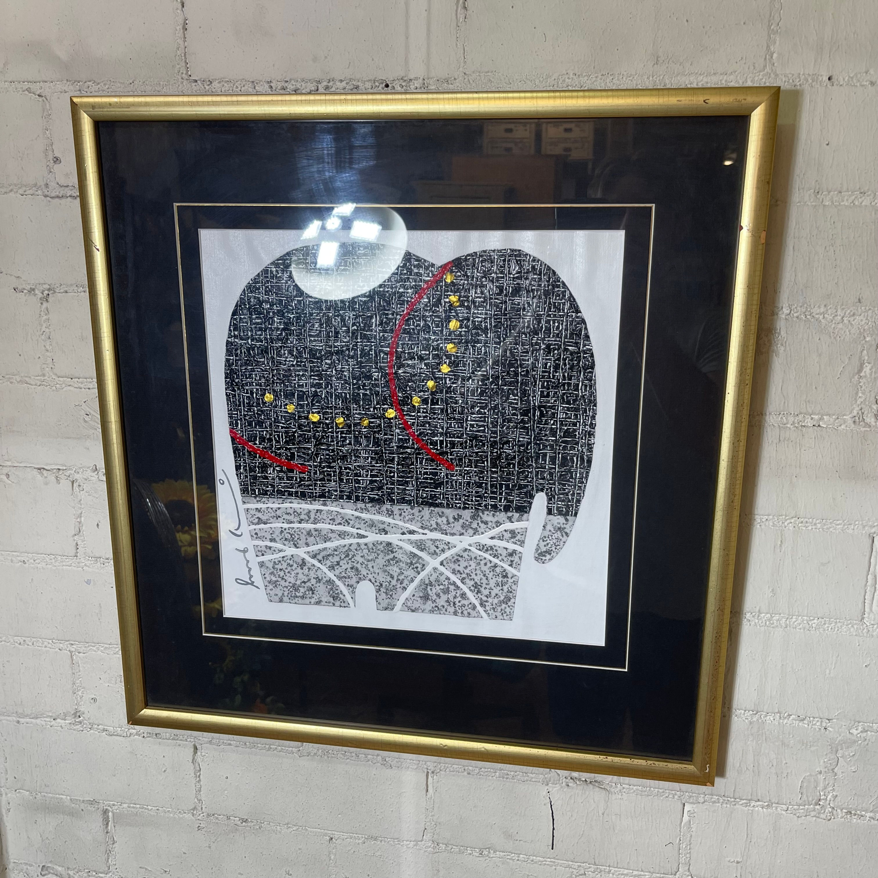 Oriental Style Acrylic Painting 