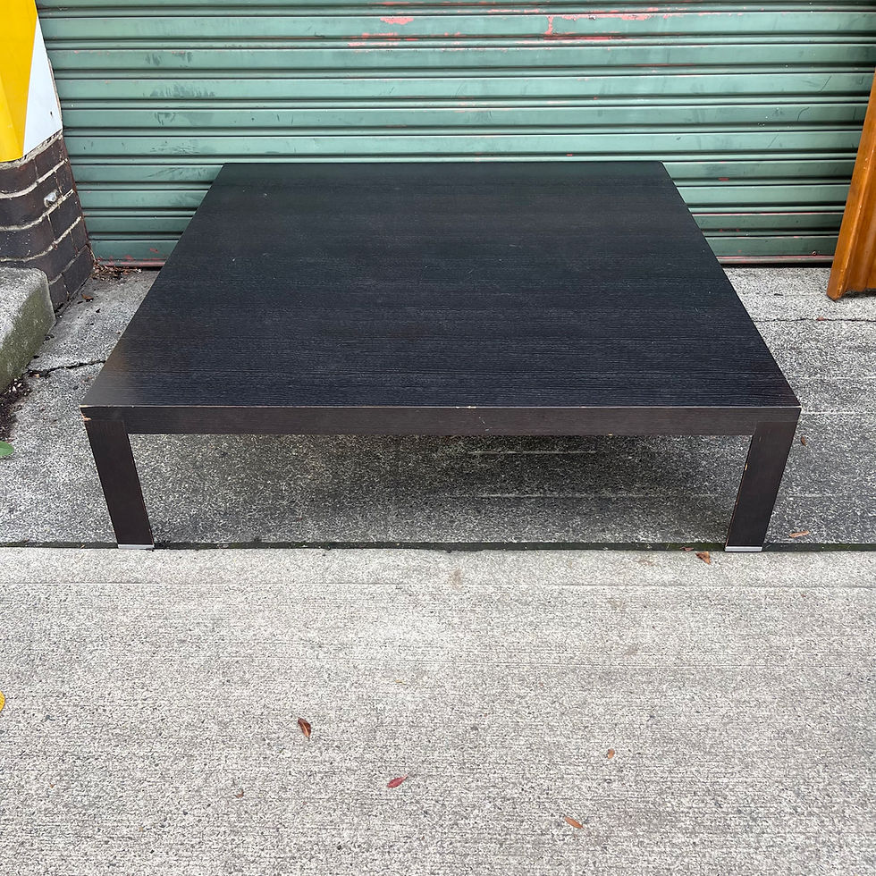Thumbnail: Large Black Coffee Table