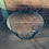 Thumbnail: Blue Wire Basket Low Table with Glass Top