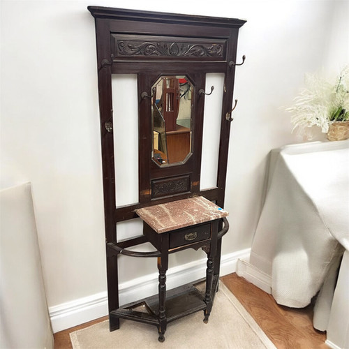 Hall Stand with Original Hooks | Upcycle Sydney