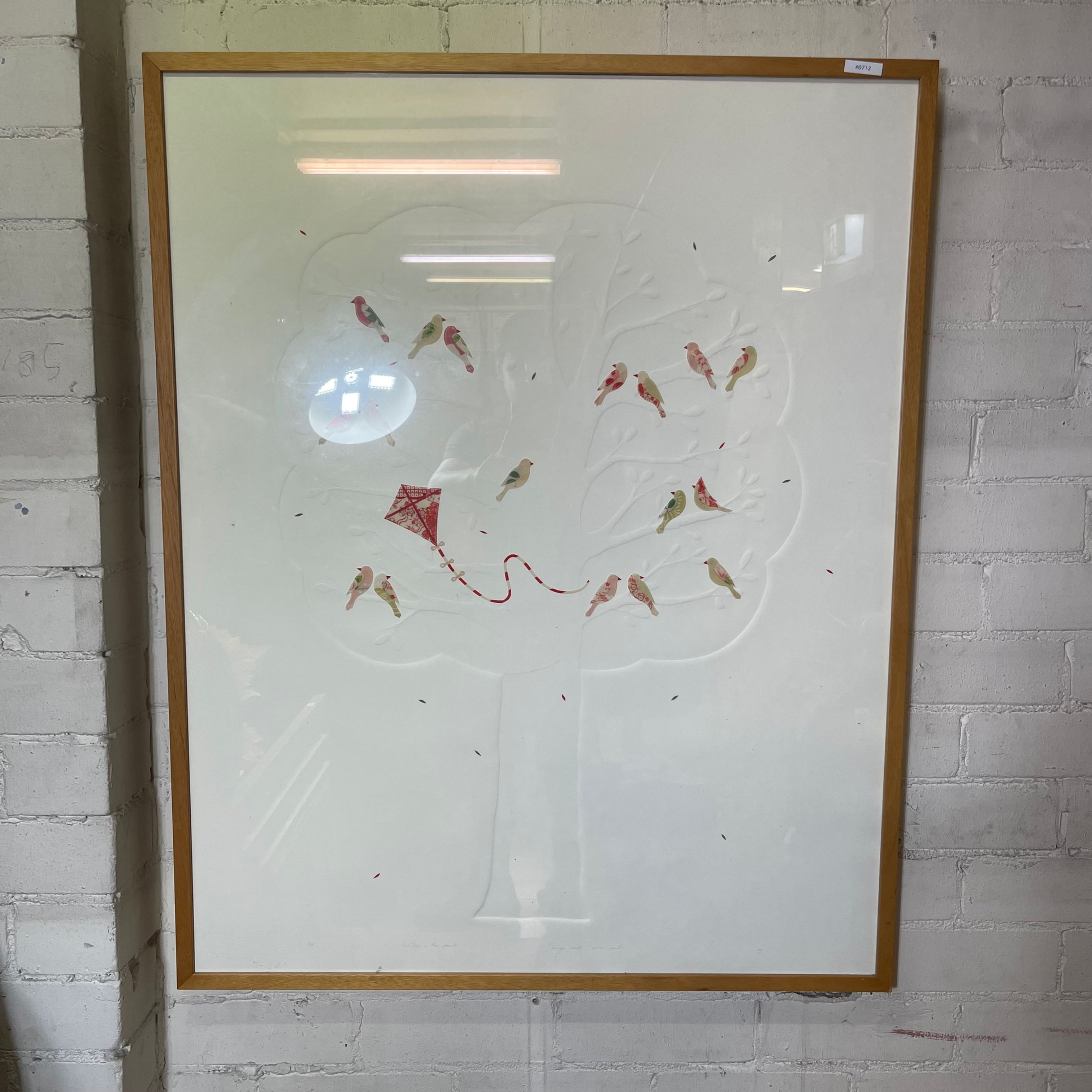 Papier d'Amour framed Artwork