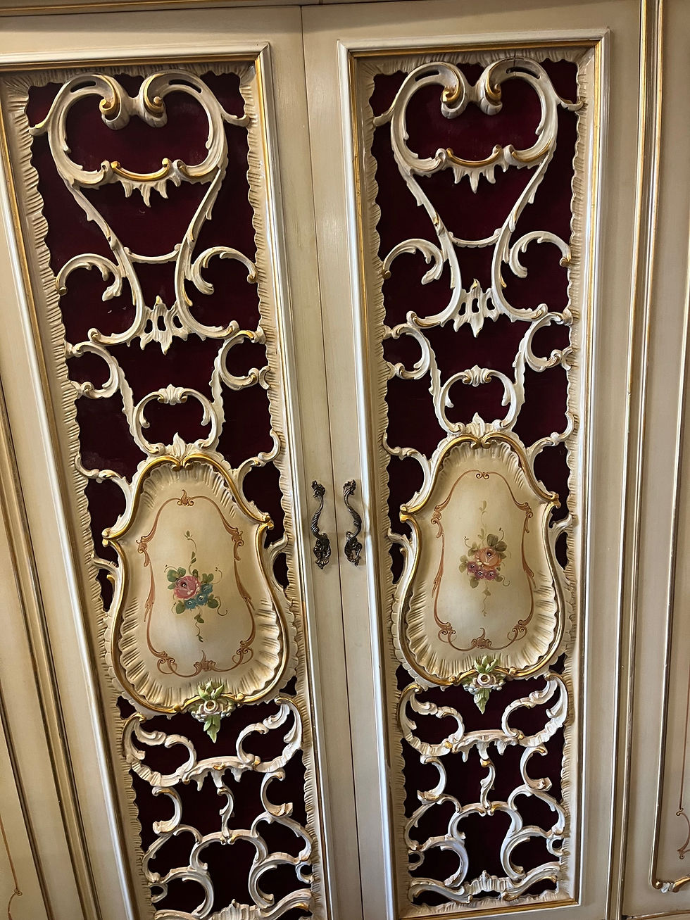 Thumbnail: French rococo Style Wardrobe / Armoire