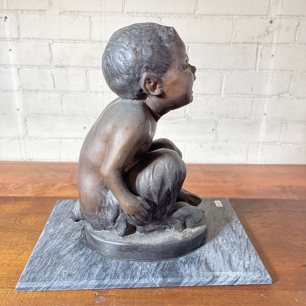 Thumbnail: Satyr Greek Mythology Sculpture Crying Boy Goat