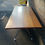 Thumbnail: Large Wood with Aluminium Legs Dining table 