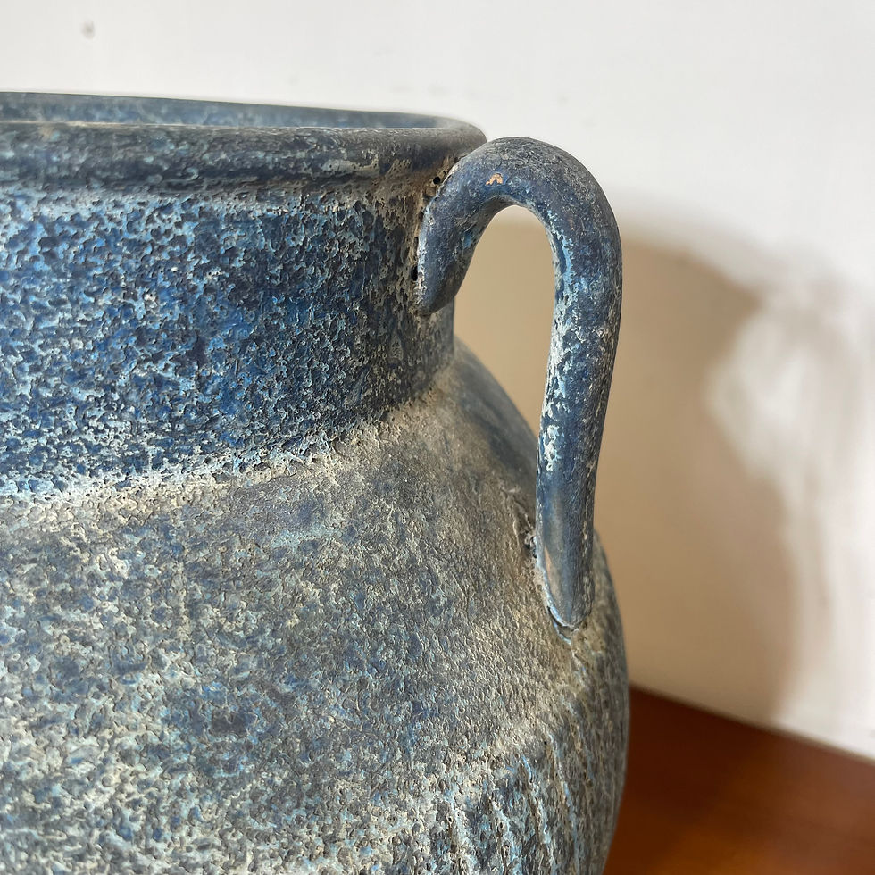Thumbnail: Vintage Hand-Painted Ceramic Vase