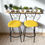 Thumbnail: Pair of Mid-Century Style Wrought Iron Stools